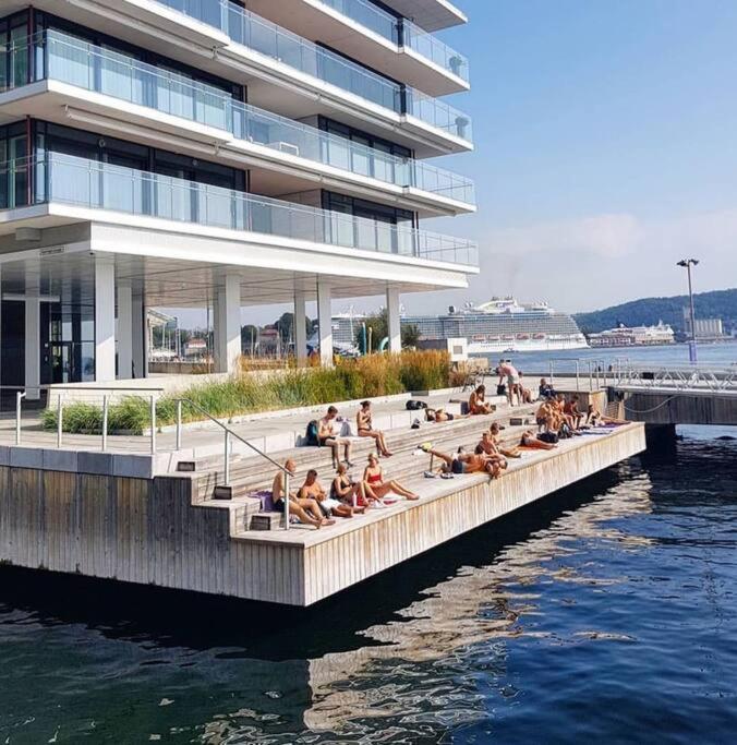 Tjuvholmen / Aker Brygge - Most Expensive Area In Oslo! Apartment Exterior photo